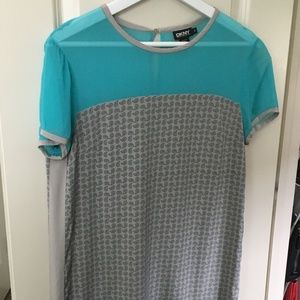 DKNY Silk Shift Dress Like New